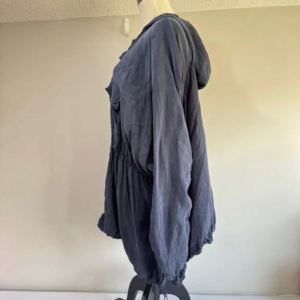 PETE & GRETA JOHNNY WAS Zumi Utility Jacket Navy - Picture 5 of 11